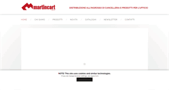 Desktop Screenshot of martincart.it